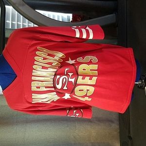 San Francisco 49ERS Large Made in USA Single Stitch T shirt